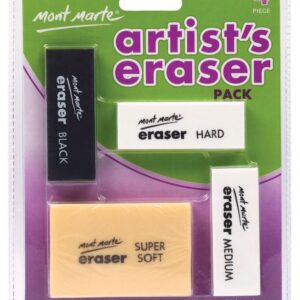 Mont Marte set of 4 erasers