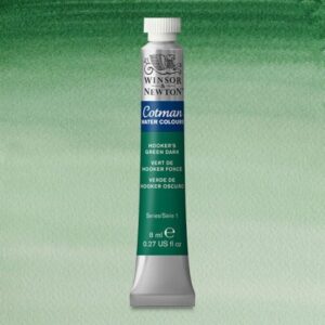 312 Winsor and Newton Cotman 8ml tube Hookers Green Dark