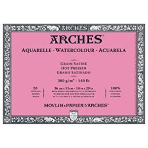 Arches HP block 20sheets 18x26cm