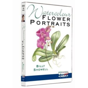 Watercolour Flower Portraits (Double Disc DVD) with Billy Showell