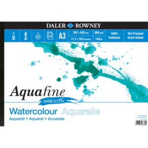 Aquafine Watercolour pad smooth 300g A3