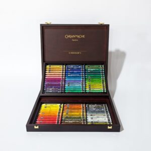 Caran d'Ache Neocolor II wooden box of 84