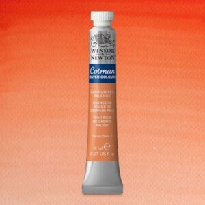 103 Winsor and Newton Cotman 8ml tube Cadmium Red Pale Hue
