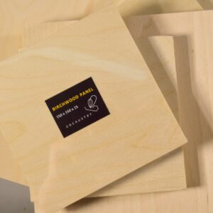 Solid Birch Panel 15x15cm