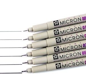 Pigma Micron 03 black