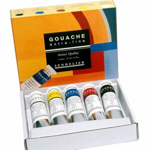 Sennelier Artist Quality Gouache set Primary 5x21ml