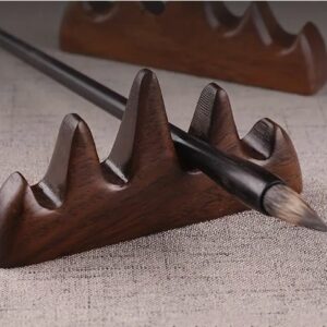 Brush rest wooden
