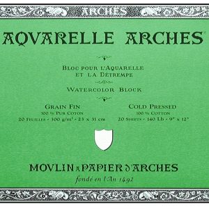 Arches CP block 20sheets 26x36cm