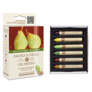 Sennelier Oil Pastel Set of 6 -Pears