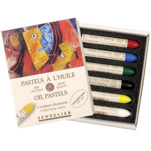 Sen Oil Pastel set of 6 Discovery