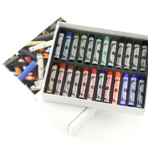 Sennelier Pastel Set Cardboard Box 24 Dark