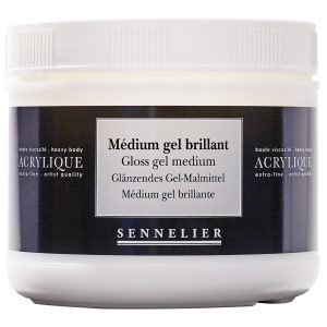 Sen Acrylique Gloss Gel Medium 200ml
