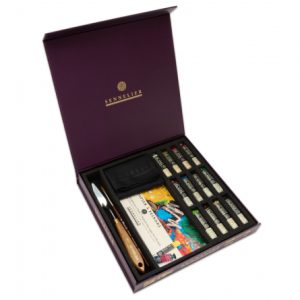 Sennelier Oil Stick Set of 12 mini oil sticks + accessories