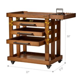 Meeden Deluxe Storage Cart 5 Tier