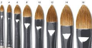 6176 SIBERIAN FITCH HAIR filbert oil 04