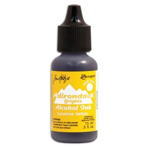 Alcohol Ink Sunshine Yellow