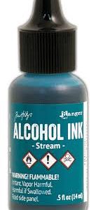 Alcohol Ink Stream