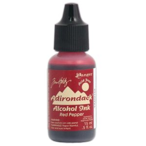 Alcohol Ink Red Pepper
