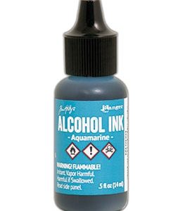 Alcohol Ink Aquamarine