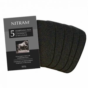 Nitram sharpening block replacement pads