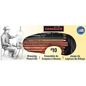 Generals Classic Drawing and Sketching Pencils Art Kit -Set of 13