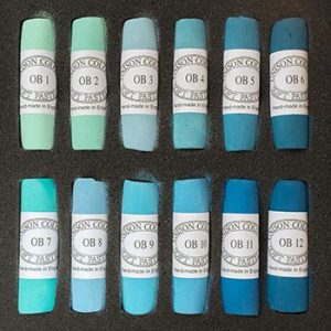 Unison Pastel set of 12 Ocean Blue