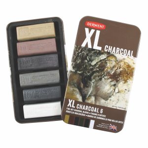 Derwent XL charcoal set of 6