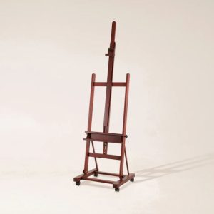 Meeden large H frame Studio Easel on castors