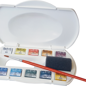 Divolo Watercolour Set 10x half pans