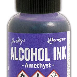 Alcohol Ink Amethyst