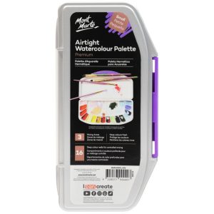 Mont Marte Air Tight Watercolour Palette small