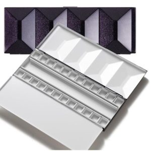 Meeden Deluxe Empty Metal Watercolour Tin 24 half pans