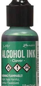 Alcohol Ink Clover